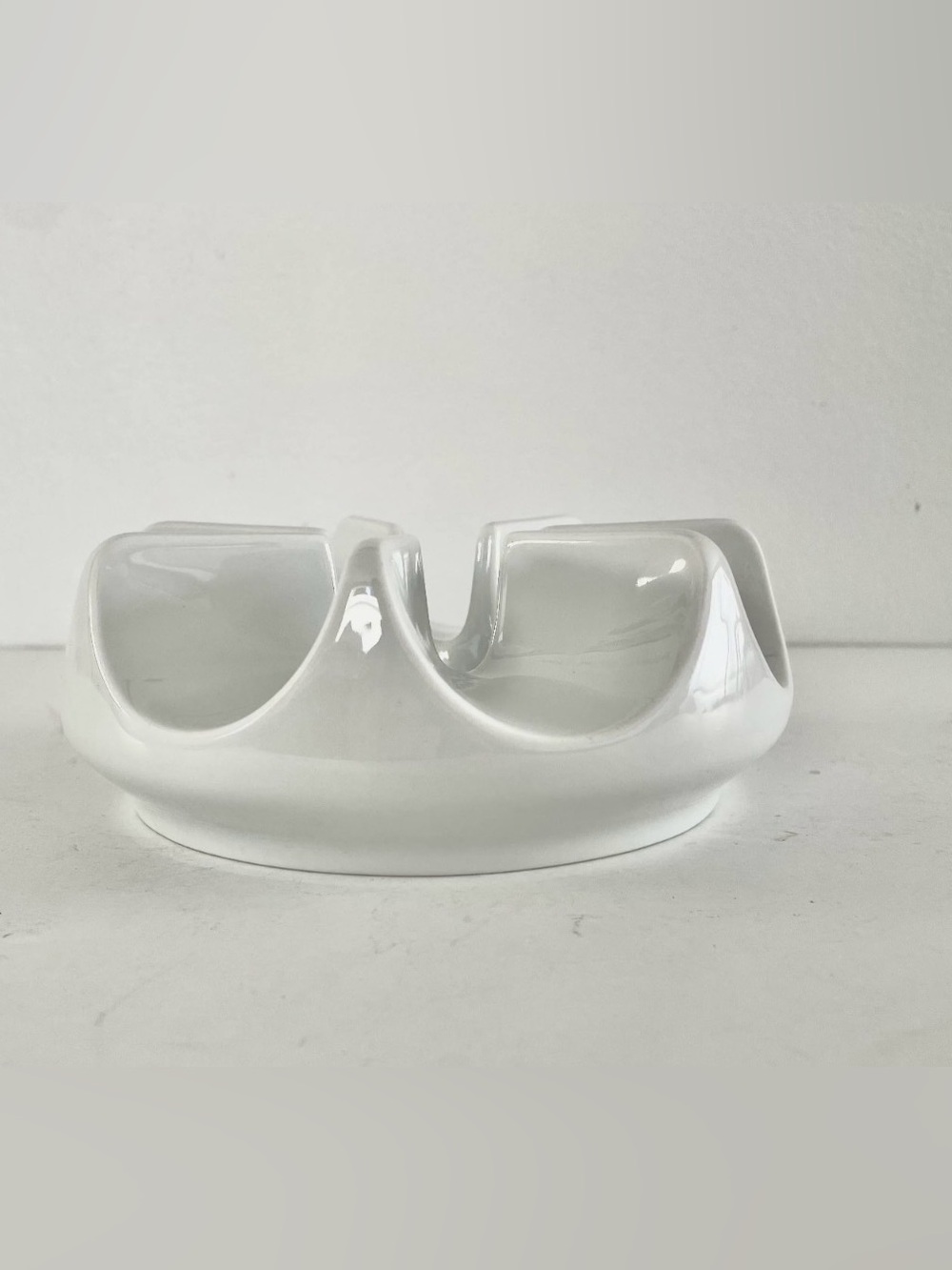 NIB- MCM Vintage Arzberg Germany White Porcelain Votive Candle Holder Tealight - Picture 6 of 6